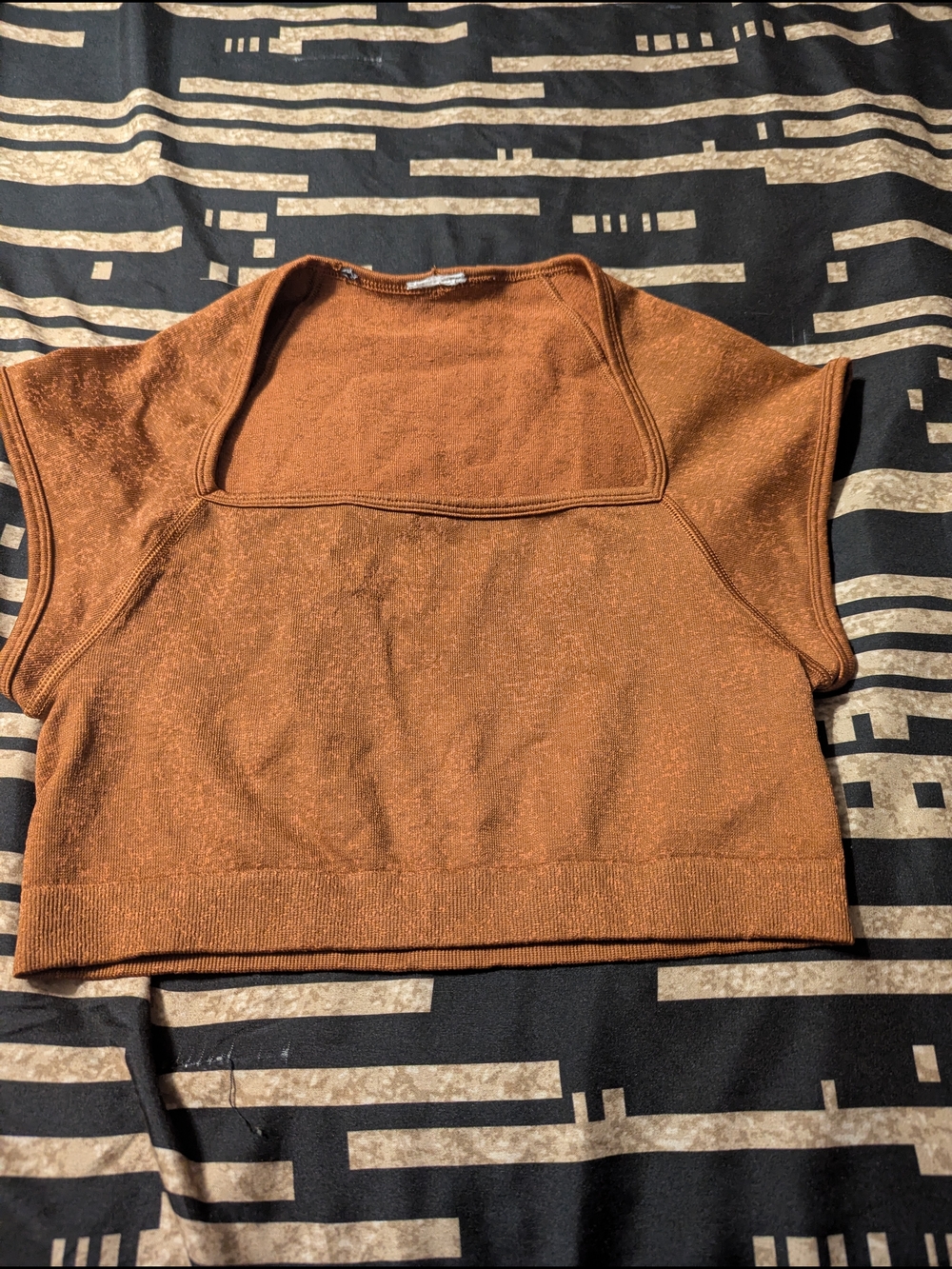 Gymshark Rust Brown Crop Top